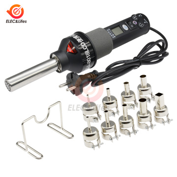 450W 110V/220V Soldering Pen Heat Welding Torch Gun Mini Welding Iron Welding Pen Burner + 9 nozzles For Hot Cutting Tools