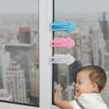3Pcs/lot Baby Safety Lock for Sliding Door Window Children Protection Lock Anti-pinch Wings Kids Safety Lock for Push-pull Door