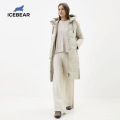 icebear 2020 winter long coat Ladies classic high-quality cotton parka Fashionable ladies winter coat GWD20157I