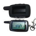 A9 LCD Remote Control Key Keychain +Silicone Case For Two Way Car Alarm Starline A9 A8 A6 KGB FX-5 FX5 FX-3 FX3 jaguar ez-Beta