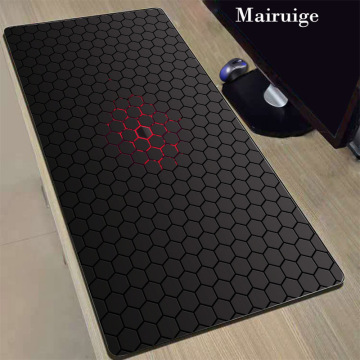 Mairuige Computer Mouse Pad Fashion Grid Gaming MousePad Locking Edge Large Gamer XXL Mause Carpet PC Desk Keyboard Mat for Boy