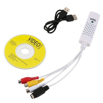 Easy to cap USB2.0 Audio Video Capture Card Adapter VHS To DVD Video Capture Converter For Win7/8/XP/Vista
