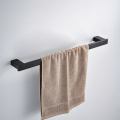 Rozin Bathroom Hardware Set Matte Black Paper Holder Towel Rail Rack Robe Hook Toilet Brush Holder Bathroom Accessories