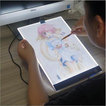 DLED Light Box A4 Drawing Tablet Graphic Writing Digital Tracer Copy Pad Board for Diamond Painting Sketch Hotfix Rhinestone