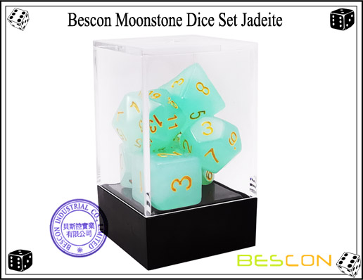 Jadeite Dice Set-3