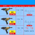Newly designed Baoling SC760, SC7C, SC7E c type pneumatic nail gun