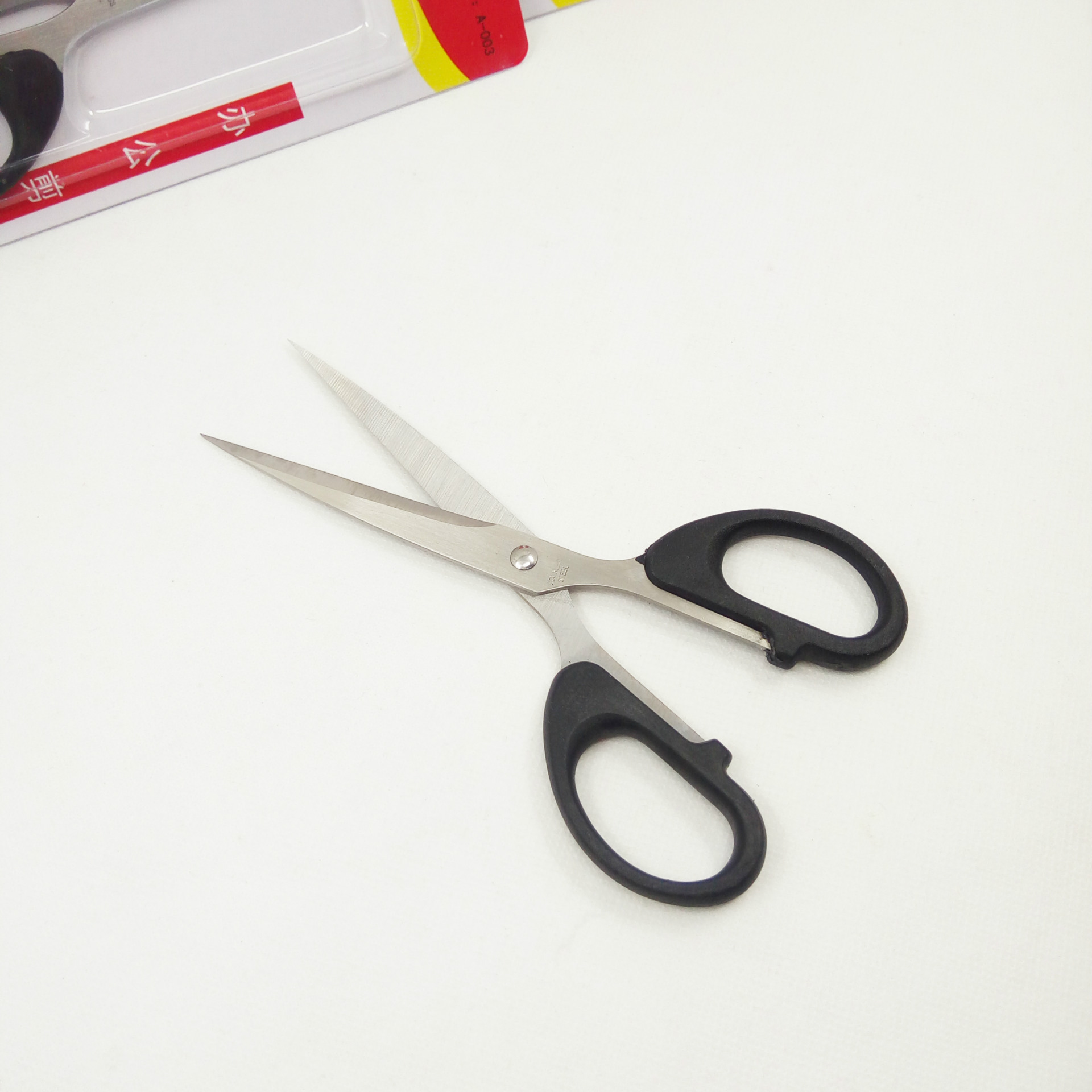 3pcs lot stainless steel stationery scissors full tang design office students art work paper cutting scissors household scissors