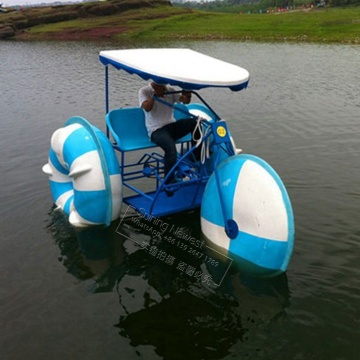 Waterpark Sea Water Sports Games Amusement Park Family entertainment 3 Wheels Tricycle Bicycle Bike Aqua Cycle Water Pedal Boat