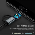 2 in 1 USB Data Cable Micro usb Type C Charger Cable for Samsung Fast Charging Mobile Phone Charge Cable for Xiaomi Huawei Honer