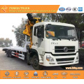 TIANLONG RHD platfrom truck with 25tons crane