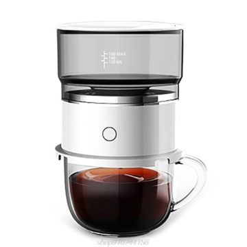 Home Office Automatic Hand Rotating Coffee Maker Stainless Steel Filter Electric Auto Coffee Machine N06 20 Dropshipping