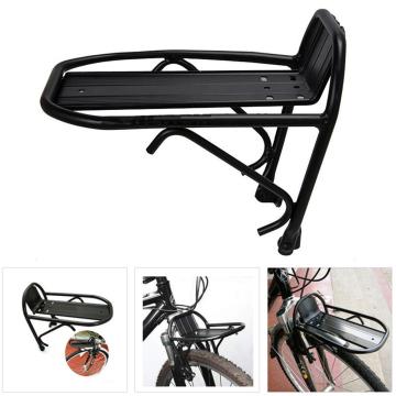 MTB Bike Luggage Carrier Cycling Rack Mountain Road Bike Aluminum Alloy Front Pannier Shelf Bracket Trunk Bicycle Parts