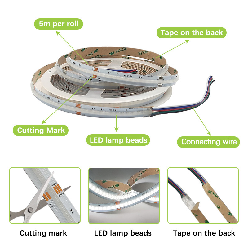 784leds Cob Led Tape