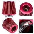 76MM 3 Inch High Flow Cold Air Intake Filter Universal Induction Kit Car Accessories Car Air Filters Sport Power Mesh Cone