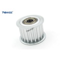 POWGE 25 Teeth 5M Idler Pulley Tensioner Wheel Bore 10/12/15mm with Bearing Guide HTD5M synchronous pulley 25T 25teeth