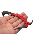 Laura Pickaxe Ice Axe Keychain Movie Game Jewelry Tomb Raider Red Pendnats Chaveiro llaveros For Fans