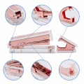 Rose Gold Acrylic Stapler Staple Remover office accessories stationery supplies