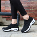 Sport Shoes Women Tennis Shoes Outdoor Sneakers Wedge Platform Shoes Height Increase 5CM Breathable Sock Footwear Zapatos Mujer