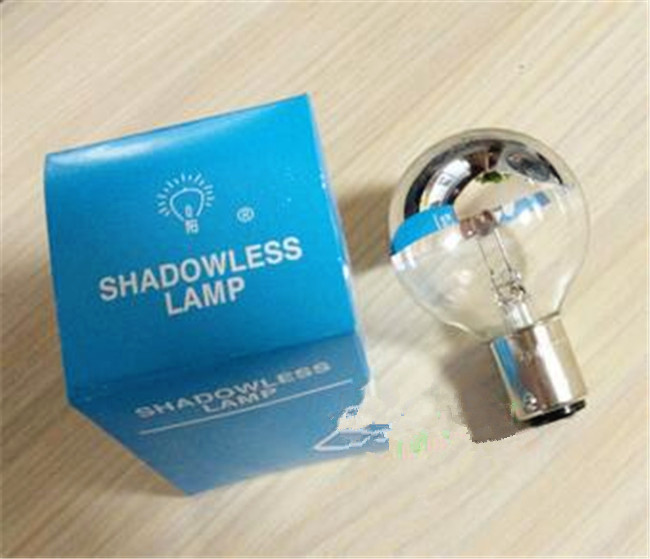 Hot sale! New 24V 25W Medical shadowless lamp Single hole cold light bulb Surgical light bulbs Insert button