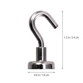 10/20 Pcs Magnetic Hooks Power Hook Magnet Holder Super Heavy Rare Earth 5.5kg Suction For Cup Key Supplies