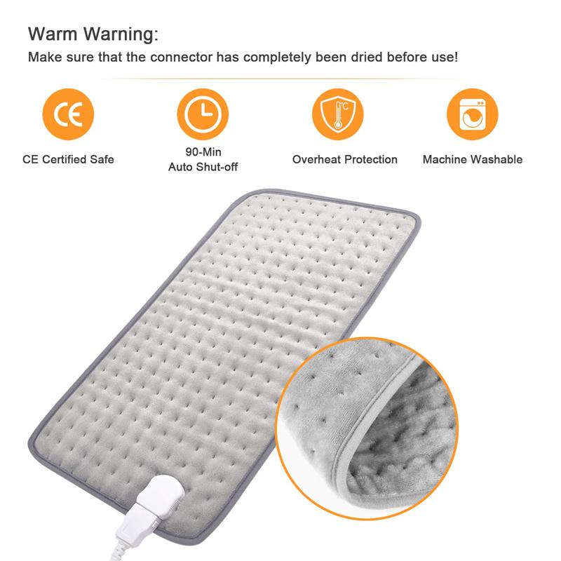 Physiotherapy Heating Pad Multifunction Electric Blanket Warm-up Pad Health Care Small Electric Blanket with UK Plug (BS 240V)