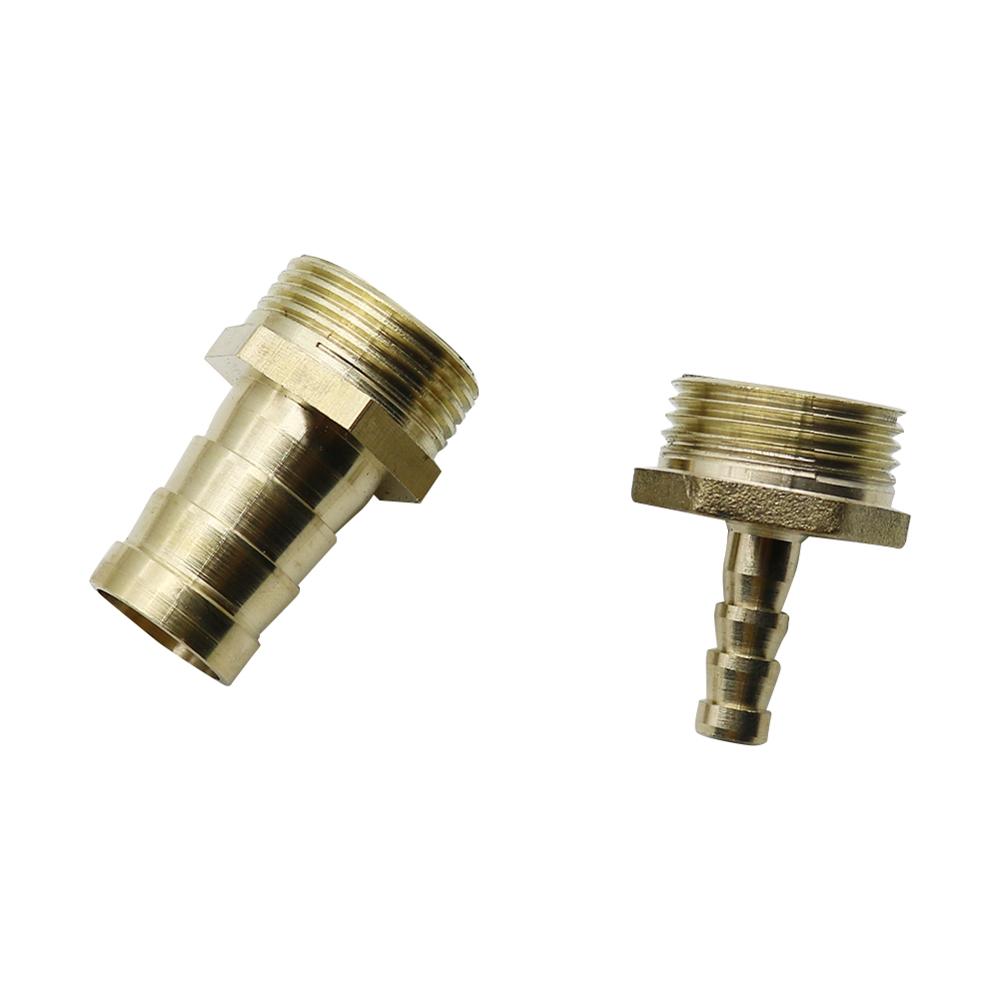 Brass 12mm 14mm 8mm 10mm 19mm 16mm Hose Barb Tail Fitting 3/4" BSP Female Male Thread Connector Joint Brass Pipe Coupler Adapter