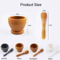 Mortar Pestle Spice Crusher Resin Bowl Tough Foods Pepper Ginger Kitchen Tool Herbs Garlic Grinder Spices Tool