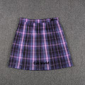 [Witch Contract] Japanese Girl's Summer High Waist Pleated Plaid Skirts For JK School Uniform Students Cloths