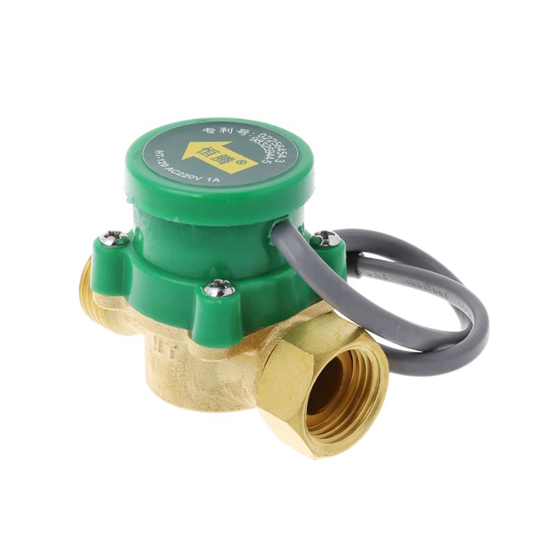 HT-120 G1/2 "-1/2" Hot And Cold Water Circulation Pump Booster Flow Switch 1.5A