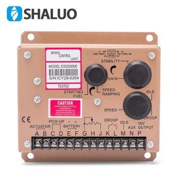 hot sale ESD5500E Generator Speed Controller module 5500E electric speed Governor 12v 24v DC motor control diesel engine part