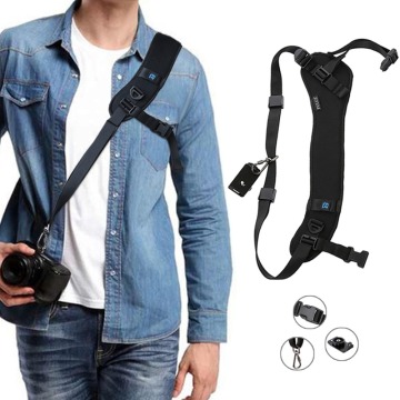 PULUZ Universal Camera Strap Quick Release Anti-Slip Camera Shoulder Neck Strap Belt for Canon Nikon Sony Pentax SLR Cameras