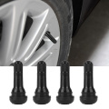 10/20/50/100PCS TR413 Snap-In Black Rubber Tire Valve Stems Short Rod Car Accessory