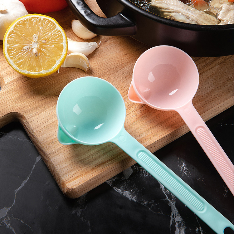 Multi-functional Filter Spoon With Clip Food Kitchen Oil-Frying Filter Clamp Strainer Kitchen Tools Cookware Cocina Accesorios