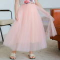 Girls TuTu Long Skirts Fluffy Kids Ball Gown Soft Pettiskirts Kids Tulle Skirt Toddler Girl Princess Dance Party Skirt