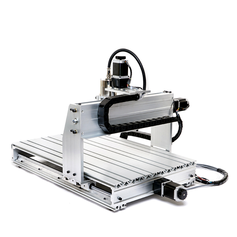Mini cnc router 8060 metal engraving machine 2200W water cooled spindle wood carving PCB carving with limit switch