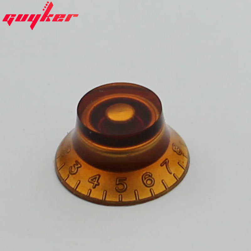 Amber Bell Hat Knobs Electric Guitar Knob In Four Colors