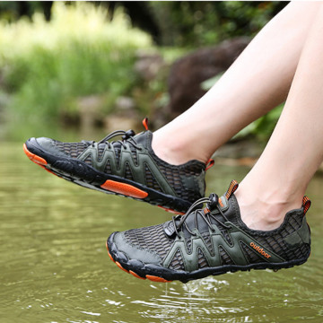 Outdoor Sports Upstream Shoes Men Breathable Barefoot Diving Swimming Water Shoes Beach Wading Shoes Male Light Seaside Sneakers