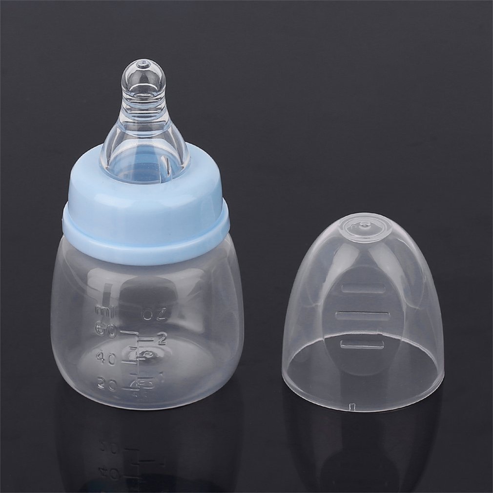 Infant Baby Feeding 0-18 Months Feeder 60ML PP Nursing Juice Milk Mini Hardness Bottle Baby Bottles And Nipples