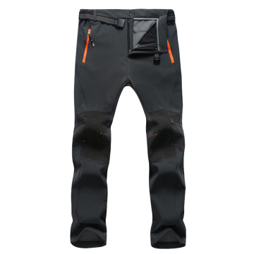 Men's Waterproof Winter Warm Fleece Pants Quick Dry Softshell Long Trousers Women Windproof Thermal Tactical Stretch Cargo Pants