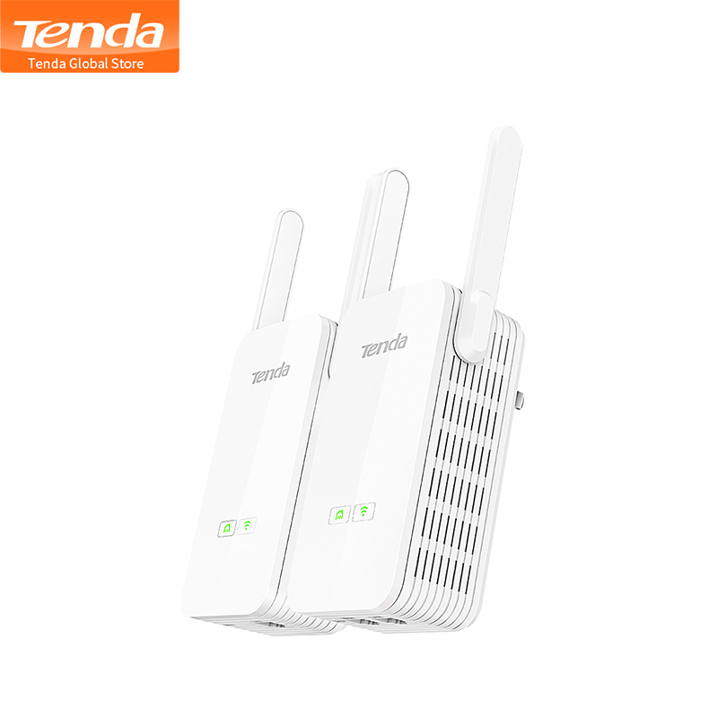 1Pair Tenda PH15 1000Mbps Powerline Ethernet Adapter,PLC Network Adapter,Wireless WIFI Extender,Homeplug AV,Plug and Play