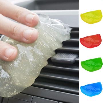Car Cleaner Glue Panel Air Vent Outlet Dashboard Laptop Cleaning Tool Mud Remover Car Gap Dust Dirt Cleaner Soft Gel