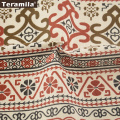 Chinese knot Home Textile Cotton Linen Fabric Sewing Material Tissu TERAMILA Tablecloth Pillow Bag Curtain Cushion Pillow