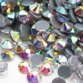 Ss3-Ss40 Clear Crystal Top Quality Crystals Glass Hot Fix Rhinestones Shiny Rhinestones Strass Iron On Rhinestones For Clothes