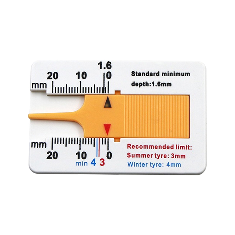 INGBONT 20MM Professional Tire Wear Detection Car Tyre Tire Tread Thickness Gauges Precise Indicator Metalworking Measuring Tool