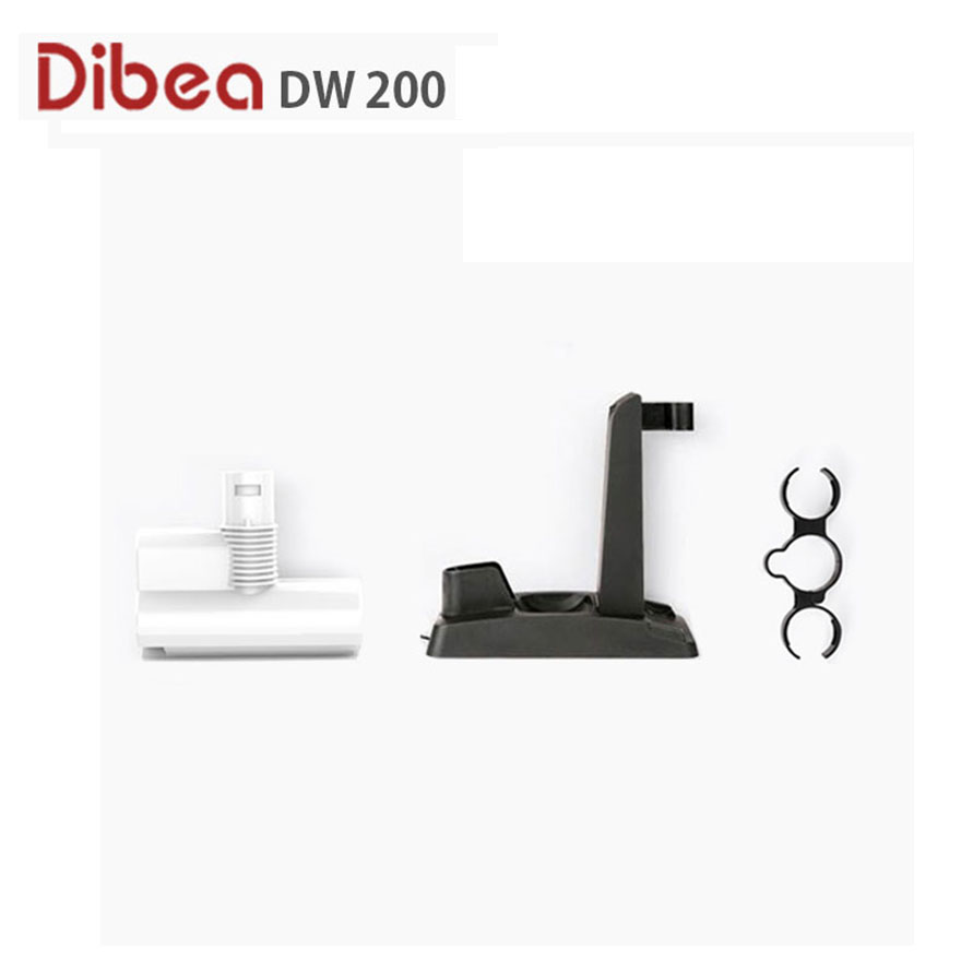Dibea DW200 cleaner/parts brushes/attached file folder/charger electric bass