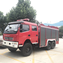 Six Wheel Drive Dry Powder Water Fire Truck