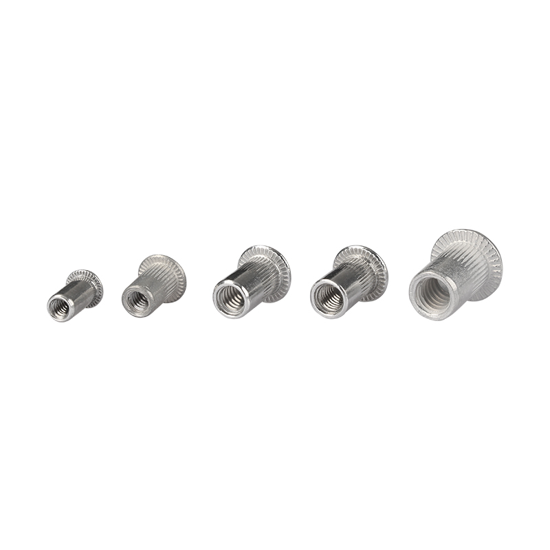150pcs Aluminum Rivet Nuts Kit Rivnut Standard SAE Imperial Rivet Insert Nutsert Cap Rivet Nut 1/4-20 10-32 10-24 8-32 6-32