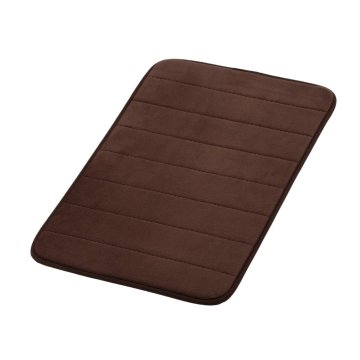 Vertical Grain Memory Cotton Carpet Soft Mat Home Bathroom Mat Powerful Anti-Skid Pad Quick Water Absorbent Mat 40x60CM