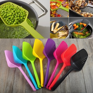 Fashion Large Scoop Colander Pasta Heat Resistant Strainer Kitchen Accessories