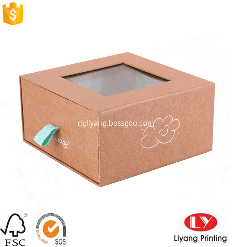kraft paper drawer box